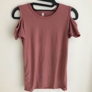 Pink Off the Shoulder Top